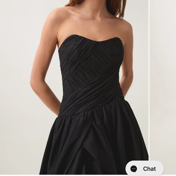 NWT Aje. Spatial Maxi Dress Black - Picture 3 of 14